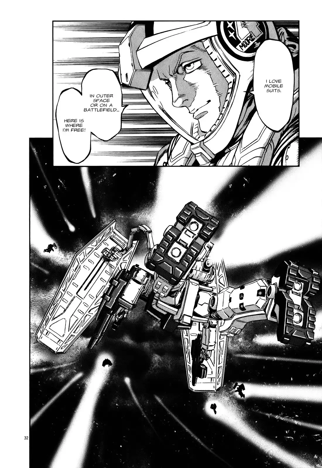 Kidou Senshi Gundam Thunderbolt Chapter 1 34